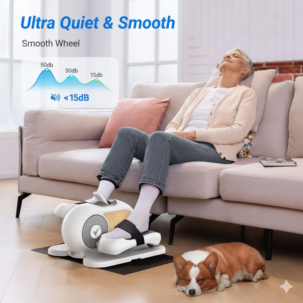 Ergoflo Compact Under Desk Elliptical