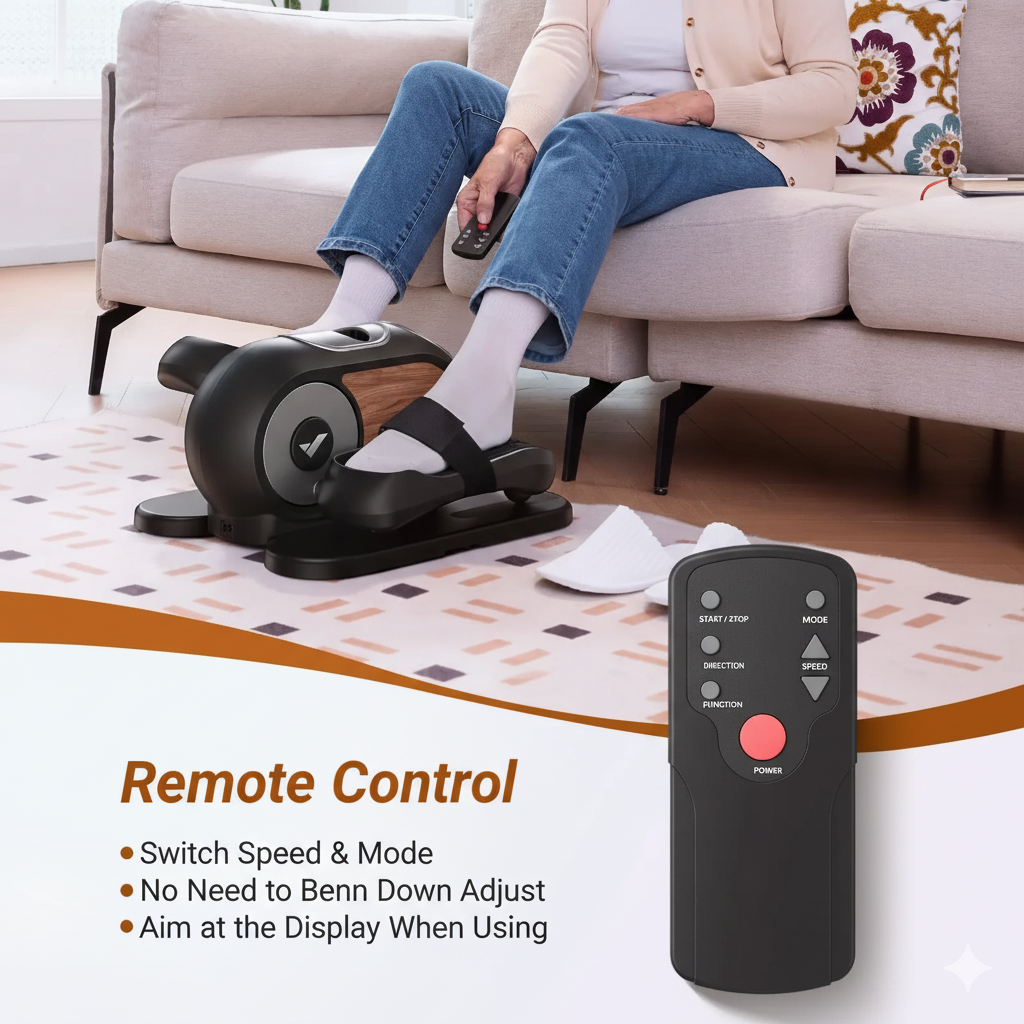 Ergoflo Compact Under Desk Elliptical