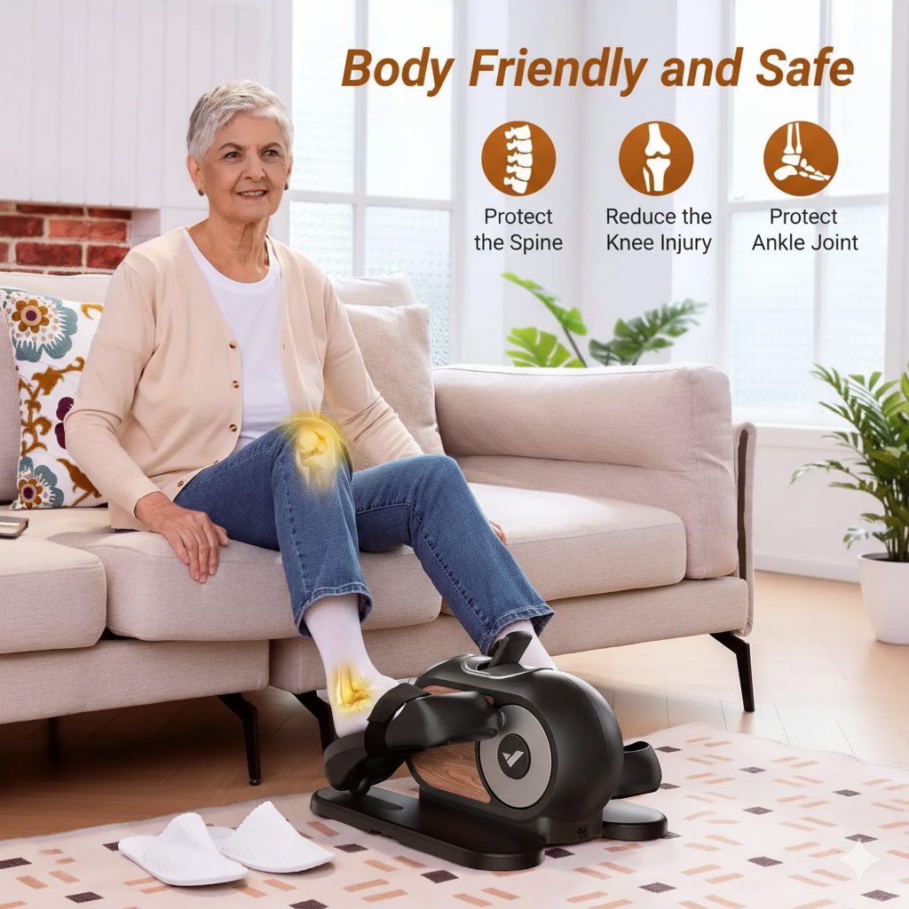 Ergoflo Compact Under Desk Elliptical