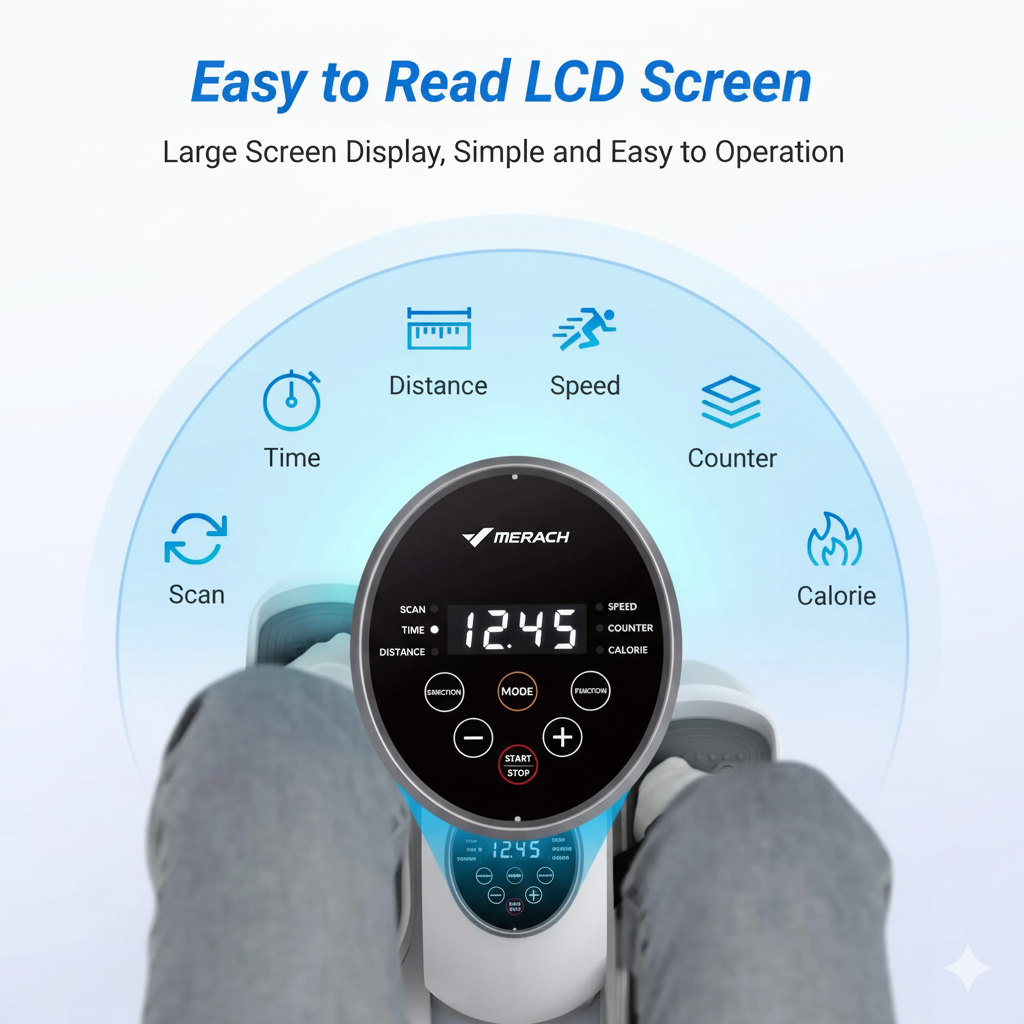 Ergoflo Compact Under Desk Elliptical